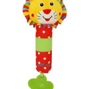 Rammelaar Leeuw - Kleurrijk Zacht Knuffelspeeltje