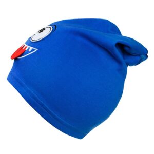 Baby cap - Katoen - Schattig gezicht - Hoofdomtrek 44-48 cm