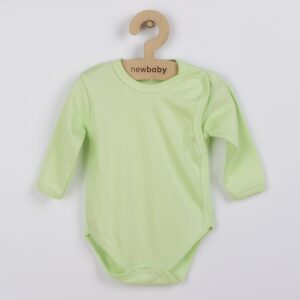 Babybody - Maat 50 - Mintgroen - Lange mouwen - 100% katoen