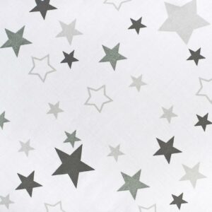 Luxe Babynestje Sterrenpatroon Grijs met Dekentje