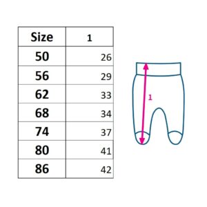 Baby broekje - Maat 80 (9-12 maanden) - Wit met grijze sterretjes