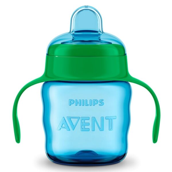 Philips Avent drinkbeker met tuit - 200 ml - Blauw - Vanaf 6 maanden
