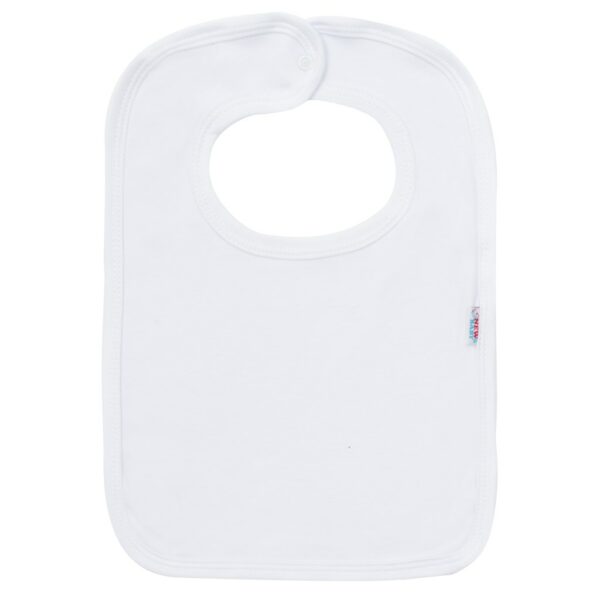Slabber - Katoen - Ronde halsopening - 2-lagig - 36x26 cm
