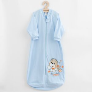 Babypyjama - Rits - 100% Katoen - Puppy Afbeelding - Maat 68 (4-6 maanden)