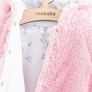 Winterjas - Fleece - Teddyberen - Maat 80 (9-12 maanden)