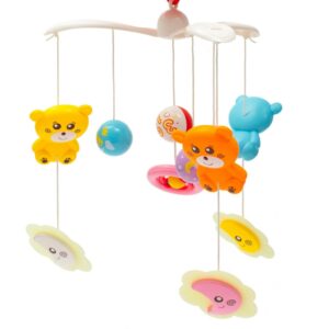 Muziekmobiel met Lichtprojector voor Wieg & Kinderkamer