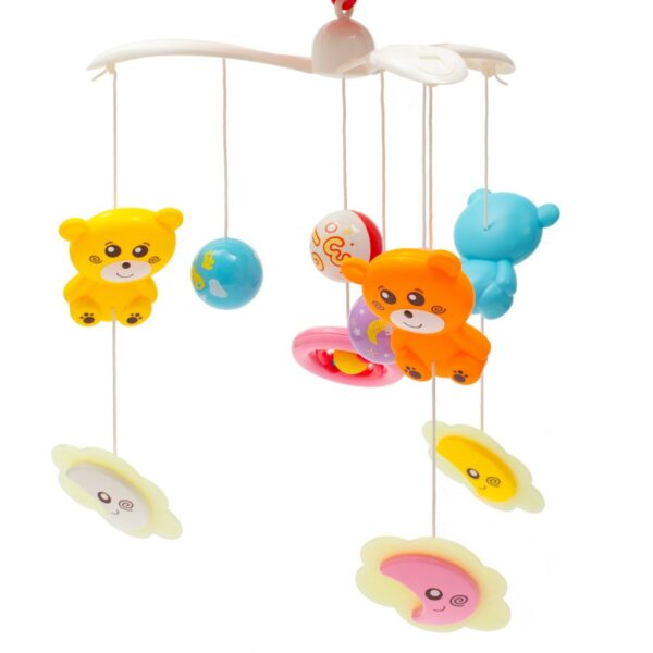 Muziekmobiel met Lichtprojector voor Wieg & Kinderkamer