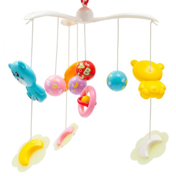 Muziekmobiel met Lichtprojector voor Wieg & Kinderkamer - Afbeelding 3