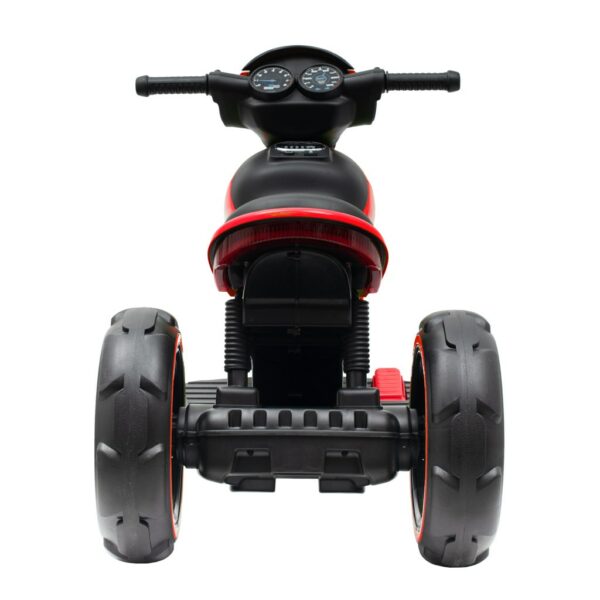 Elektrische motorfiets - Rood/zwart - Stoer ontwerp - Afbeelding 3