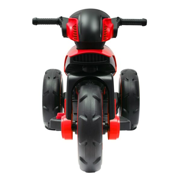 Elektrische motorfiets - Rood/zwart - Stoer ontwerp - Afbeelding 4