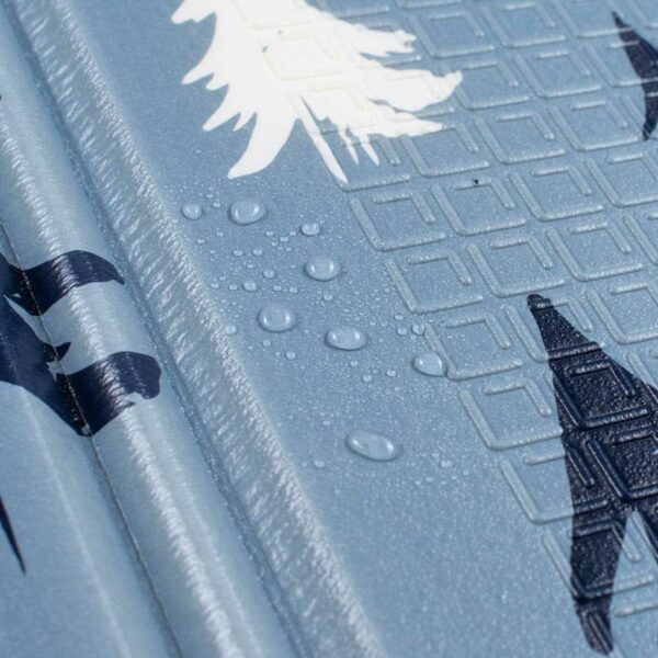 Gevouwen speelmat met bomen en dieren - Blauw/Wit - Afbeelding 4