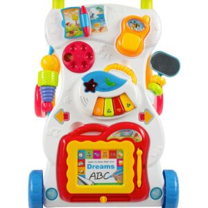 Interactieve Loopwagen - Kleurrijk Baby Speelgoed