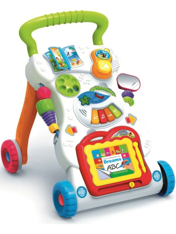 Interactieve Loopwagen - Kleurrijk Baby Speelgoed - Afbeelding 4