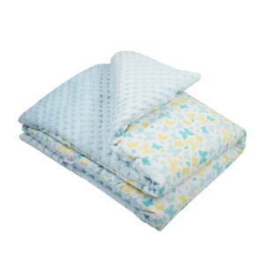 Babydeken met Vulling - 80x102 cm - Blauw