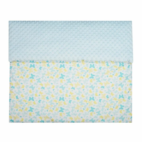 Babydeken met Vulling - 80x102 cm - Blauw - Afbeelding 2