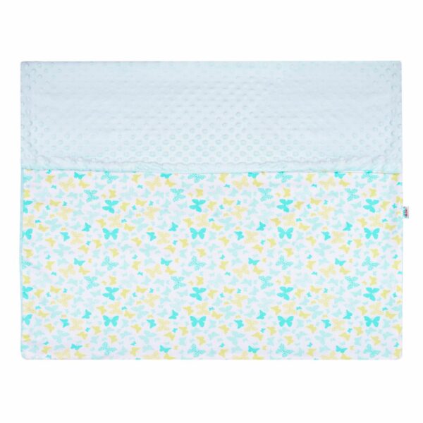Educatieve minky babydeken 80x102 cm - Hypoallergeen - Afbeelding 2