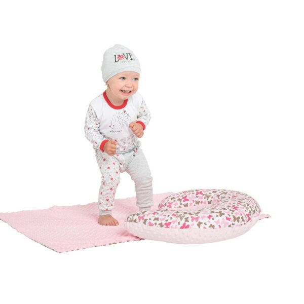 Educatieve minky babydeken 80x102 cm - Hypoallergeen - Afbeelding 4