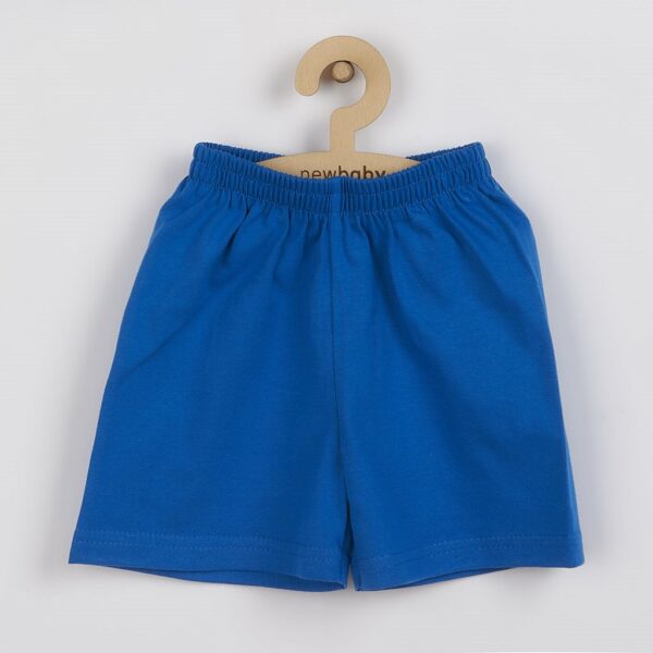 Babyset - T-shirt met vos op skateboard - Korte broek blauw - Afbeelding 2