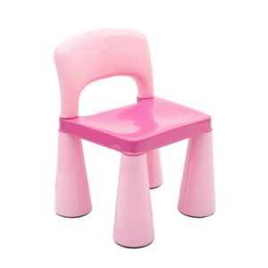 Kindersetje Roze Tafel met 2 Stoelen en Opbergfunctie