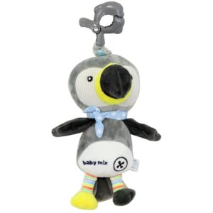 Tukan Vogel met Clip - Speelgoed voor Wieg & Kinderwagen