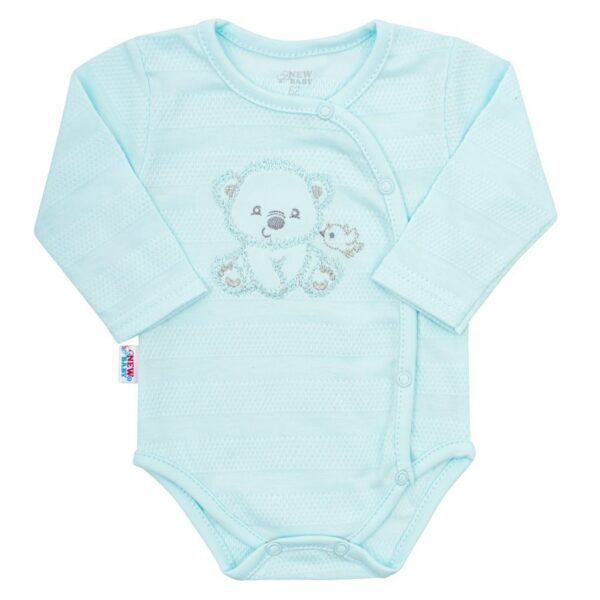 Baby Clothing - 4 Piece Gift Set - Lichtblauw - Berenprint - Afbeelding 5