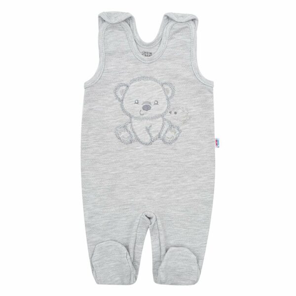 Babyset - 4-delig - Maat 62 - Grijs - Jasje - Romper - Strampler - Afbeelding 3