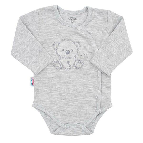 Babyset - 4-delig - Maat 62 - Grijs - Jasje - Romper - Strampler - Afbeelding 5