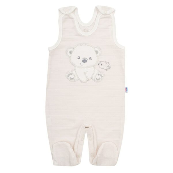 Kleding Set - 4-delig - Beige - Maat 62 (3-6 maanden) - Babymuts - Afbeelding 3