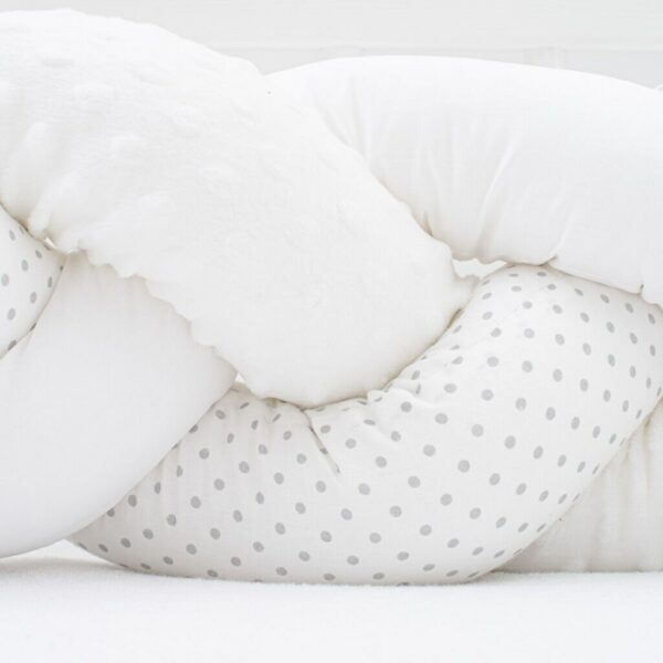 Gevlochten Bedbumper - 100% Katoen - Anti-allergisch - Afbeelding 4