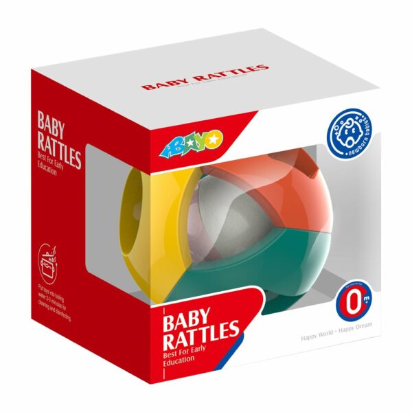 Rattling Balloon Puzzelbal - Educatief Speelgoed - Afbeelding 2