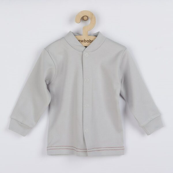 Babykleding - 2-delige set - Grijze vest en romper - Maat 86 (12-18 maanden) - Afbeelding 2
