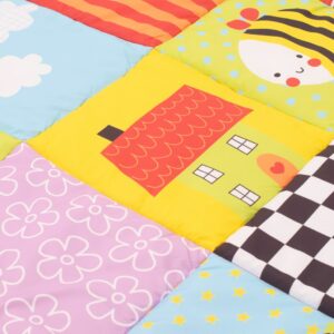 Kleurrijk Babykleed - Patchwork - Comfortabel Speelkleed