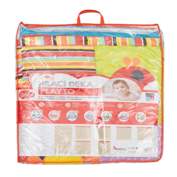 Kleurrijk Babykleed - Patchwork - Comfortabel Speelkleed - Afbeelding 3