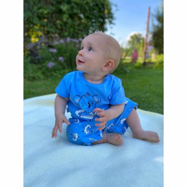 Pyjama's - Kinderpyjama set - Korte mouwen T-shirt met koala - Afbeelding 4