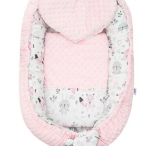 Luxe omkeerbaar babynestje met kussen en dekentje