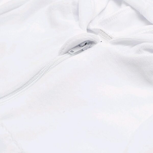 Babyjas - Wit - Capuchon - Maat 80 (9-12m) - Hoodie - Sweatshirt - Afbeelding 3