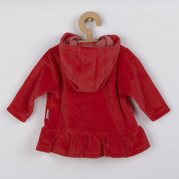 Babyjasje - Rood - Capuchon - Maat 80 (9-12 maanden) - Hoodie