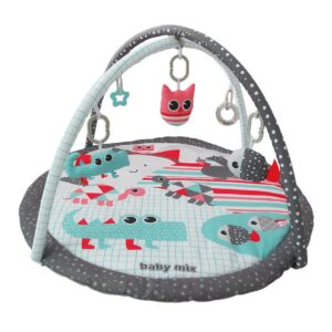 Rond Speelkleed - Zacht & Gewatteerd - Met Babygym
