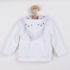 Kinderjas - Capuchon - Lieveheersbeestje - Bloemen - Maat 86 (12-18 maanden)