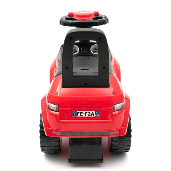 Blauwe SUV Loopauto met Zwarte Zitting voor Peuters - Afbeelding 2