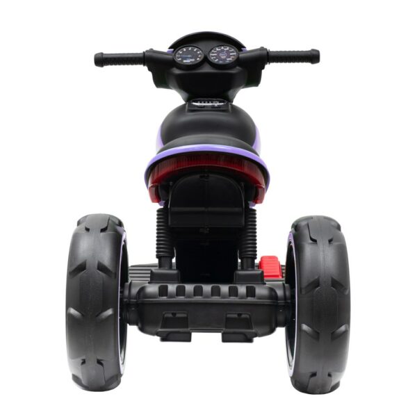 Elektrische Motorfiets - Paars/Zwart - Kindermotor - Afbeelding 3