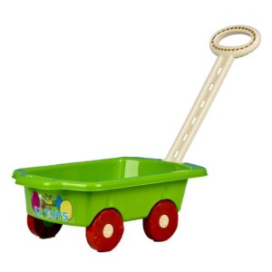 Speelgoed bolderkar 45 cm - groene kinderwagen