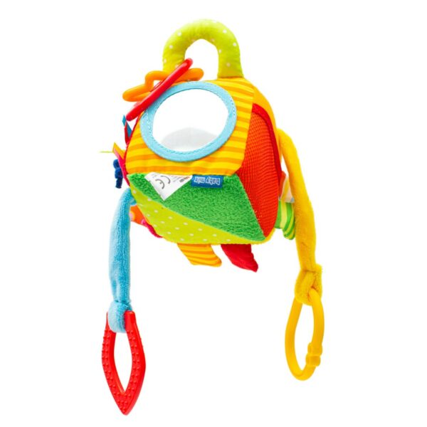 Pluche Speelgoedkubus - Met Vormen en Texturen - Afbeelding 4