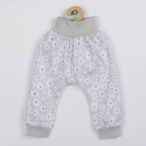 Kleding - Babyset - T-shirt met korte mouwen - Broek met bloemen