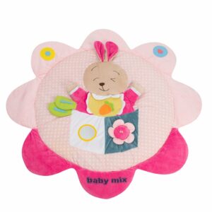 Zacht Kleurrijk Speelkleed Konijnen - Babygym & Speelmat