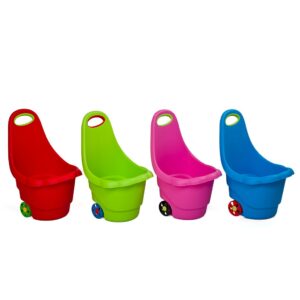 Multifunctionele speelgoed trolley 60 cm - groen