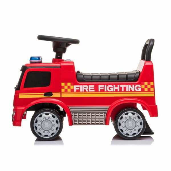 Loopauto Mercedes Brandweer – Rood – Met Geluid & Licht – Vanaf 1 Jaar - Afbeelding 2