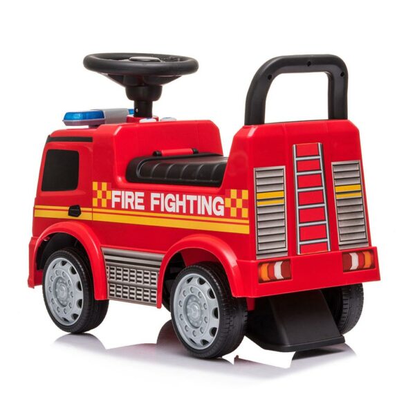 Loopauto Mercedes Brandweer – Rood – Met Geluid & Licht – Vanaf 1 Jaar - Afbeelding 3