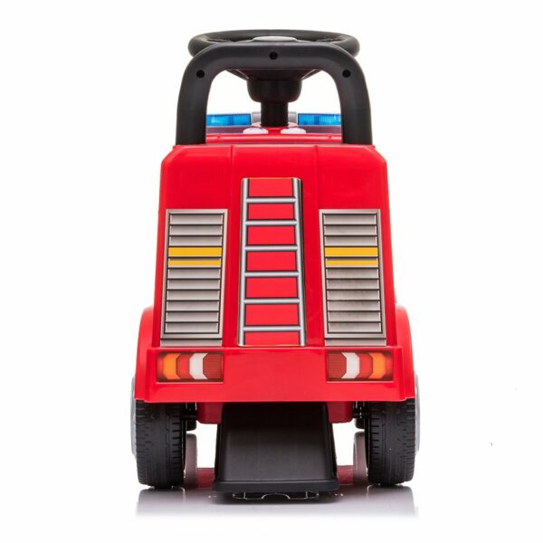 Loopauto Mercedes Brandweer – Rood – Met Geluid & Licht – Vanaf 1 Jaar - Afbeelding 4