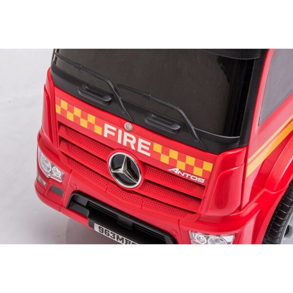 Loopauto Mercedes Brandweer – Rood – Met Geluid & Licht – Vanaf 1 Jaar - Afbeelding 5